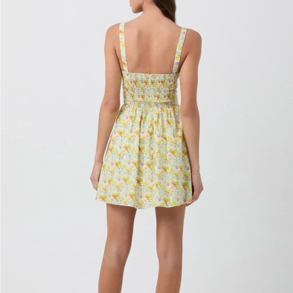 Astr Floral Milkmaid Mini Dress - Picture 4 of 13
